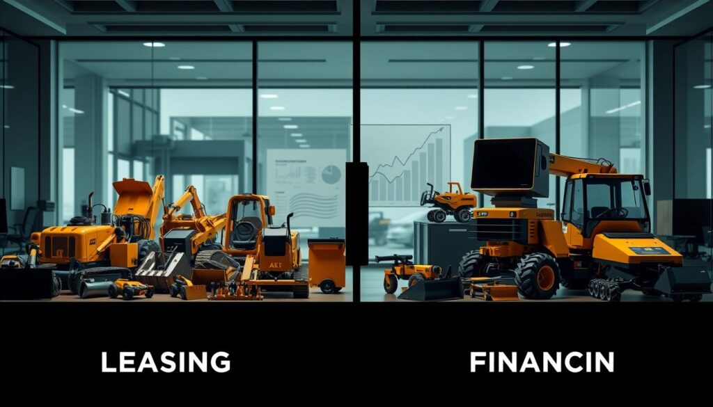 equipment leasing vs. financing