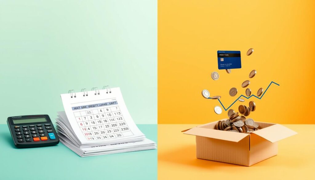installment loan and revolving loan options