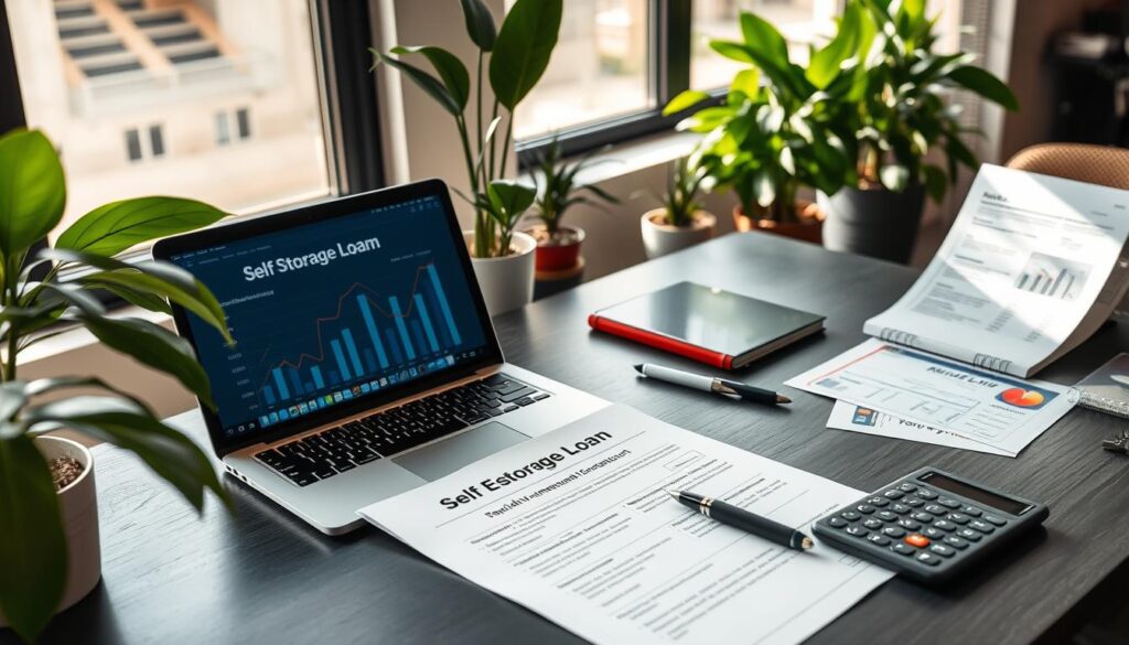 mini storage loans application